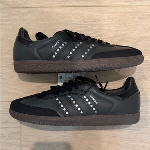 adidas Samba OG Studded Stripes Black Gum JR8869 Women’s